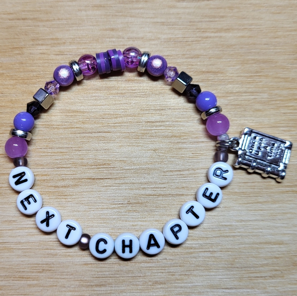 Next Chapter: The Story Of Us- Taylor Swift Friendship Bracelet, Size 6.25"